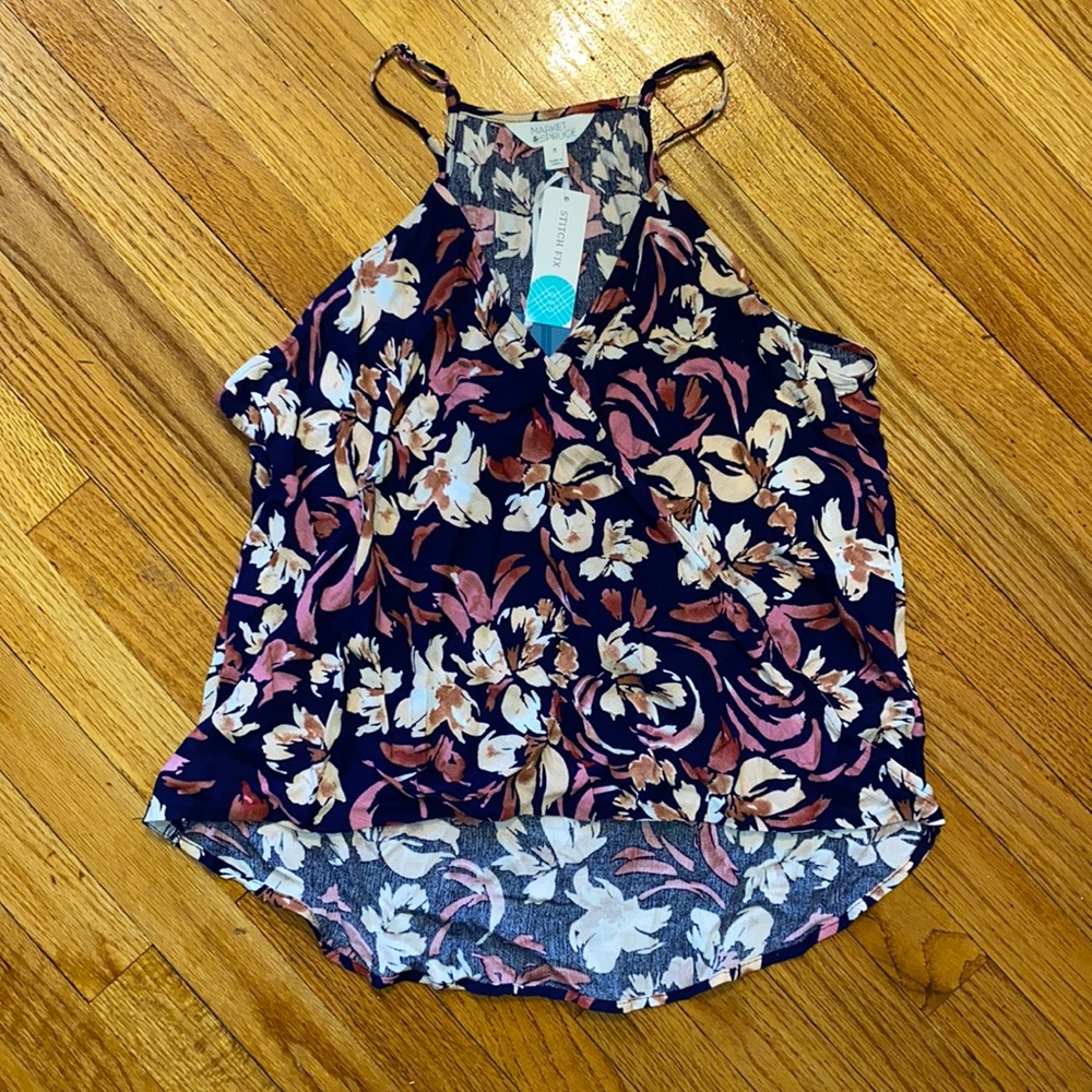 Market & Spruce Mac Surplice tank top M